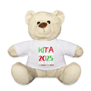 Farewell Kindergarten 2025 Gift Girl Boys - Teddy Bear - white - Front