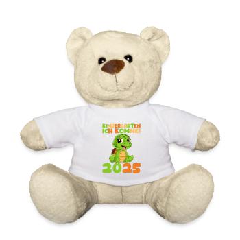 Kindergarten 2025 Kids Gift Kita 2025 Decoration - Teddy Bear - white - Front
