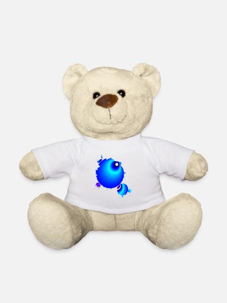 splash - fraktales design - Teddy - Weiß