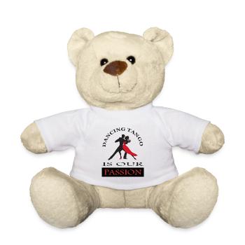 tango danse tango danseur danseur cadeau danse - Nounours - blanc - Devant