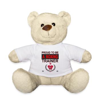 Ich bin stolzer Boxtrainer Boxkampf Kampfsport - Teddy - Weiß - Vorne