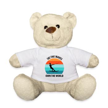 Wasserskier Wasserski Wasserskifahrer - Teddy - Weiß - Vorne