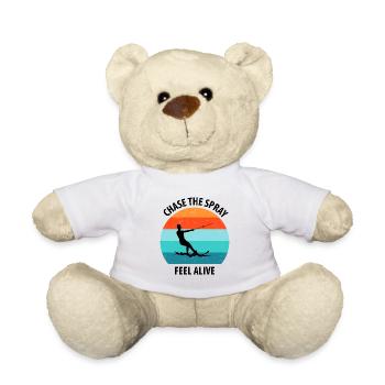 Wasserskier Wasserski Wasserskifahrer - Teddy - Weiß - Vorne