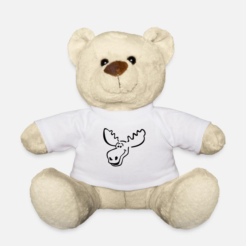 elch_pur - Teddy - Weiß
