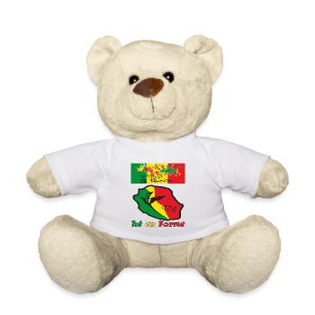 974 le en forme 02 rasta - Nounours - blanc - Devant