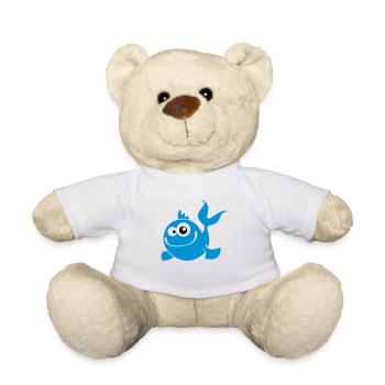 fish - Nounours - blanc - Devant