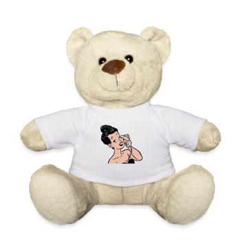 téléphone téléphone mobile retro7 radio téléphone mobile - Nounours - blanc - Devant