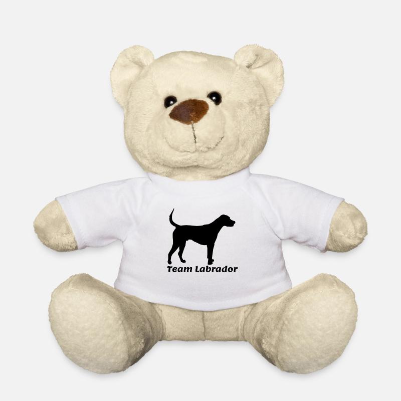 Chien Équipe Labrador - Nounours - blanc