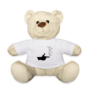 fingergun 2c - Teddy - Weiß - Vorne