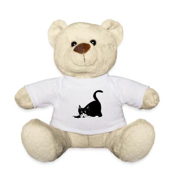 Katze - Teddy - Weiß - Vorne