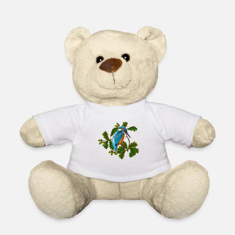 Oiseau - Nounours - blanc