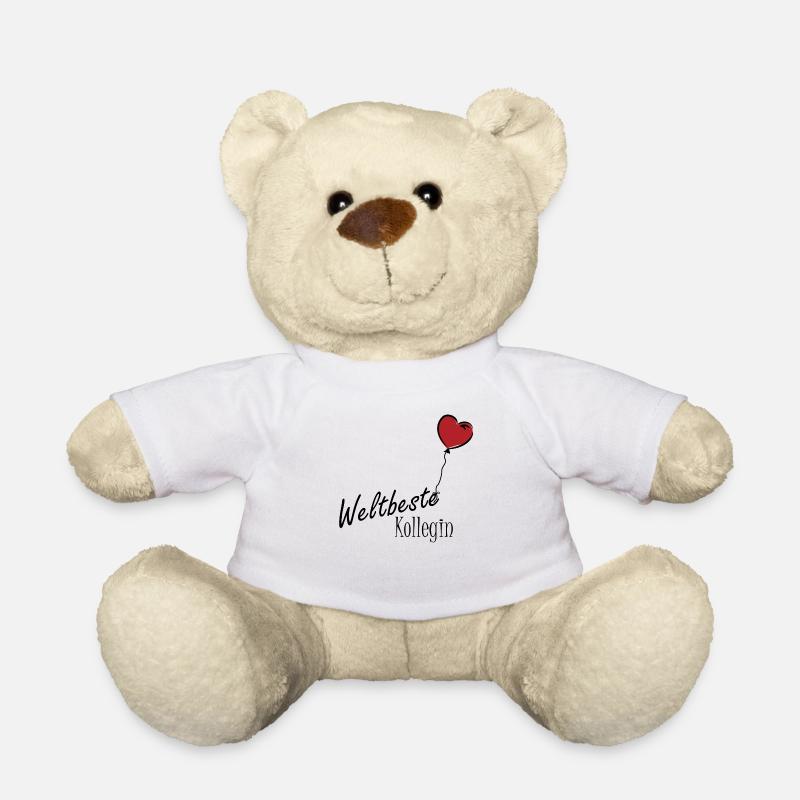 Weltbeste Kollegin - Teddy - Weiß