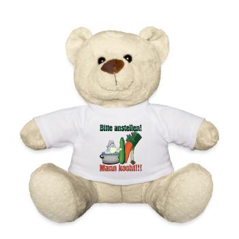 Kochtopf Gemüse - Teddy - Weiß - Vorne