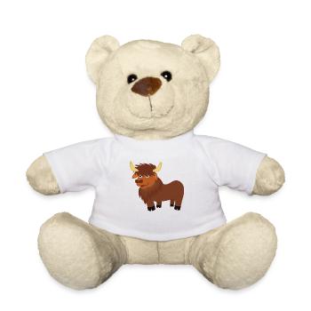 Bison - Nounours - blanc - Devant