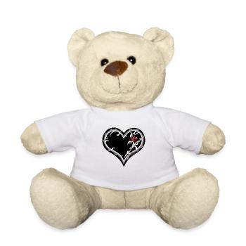 Herz 4 - Teddy - Weiß - Vorne