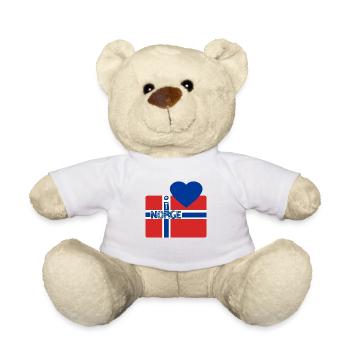 Norvège - Nounours - blanc - Devant
