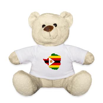 Zimbabwe - Nounours - blanc - Devant