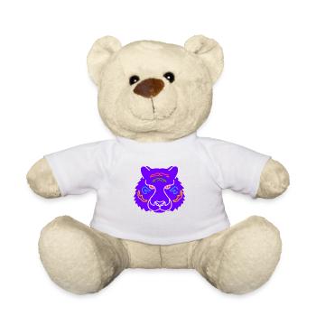 Symbol eines indischen Tigers - Teddy - Weiß - Vorne