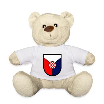 Croatian fans - Teddy Bear - white - Front