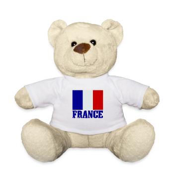 France - Teddy - Weiß - Vorne