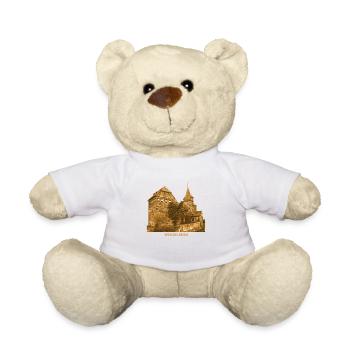 Château de Wenzelburg Lauf Pegnitz Franconie Bavière - Nounours - blanc - Devant