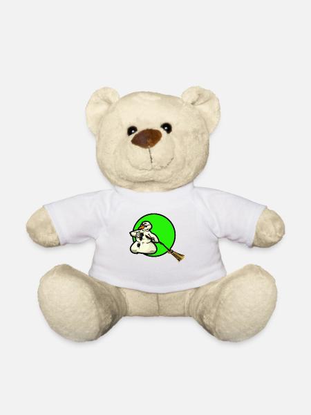 the mad snowman - Teddy - Weiß