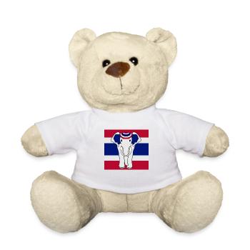 help_for_elephants_03 - Teddy - Weiß - Vorne