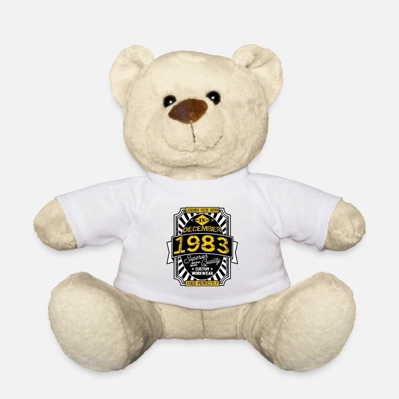 1983 DEZEMBER - Teddy - Weiß