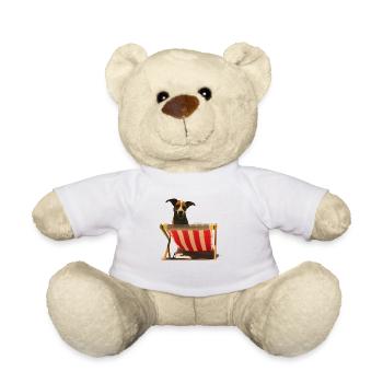Daylight Saving Time, Holiday Time - Teddy Bear - white - Front