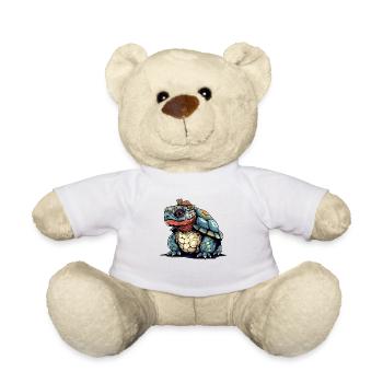 Zaza le streum - Nounours - blanc - Devant
