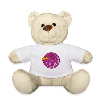 aigle logo - Nounours - blanc - Devant
