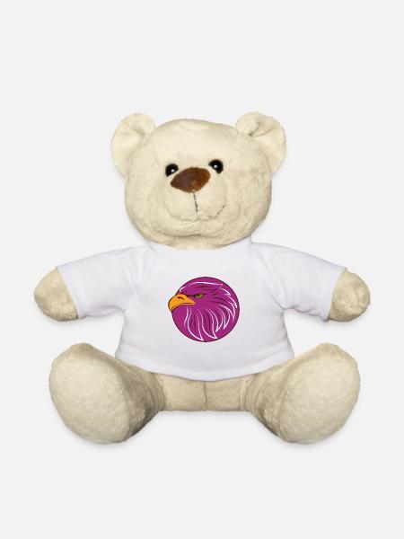 aigle logo - Nounours - blanc