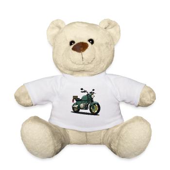 Retro-Fahrrad - Teddy - Weiß - Vorne