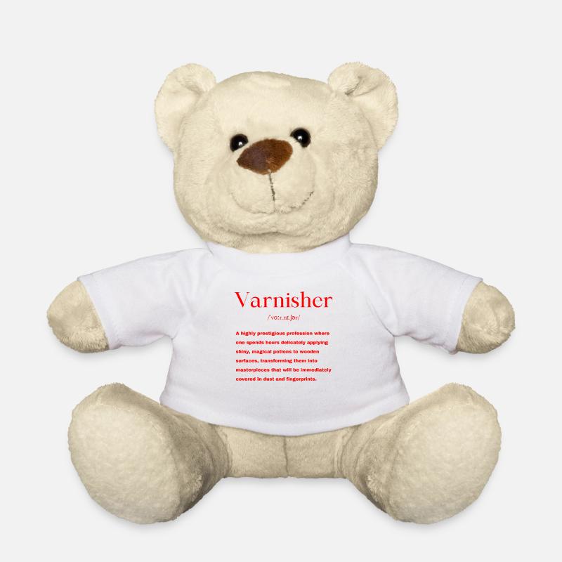 Lackierer - Teddy - Weiß