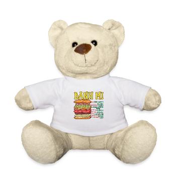 Vietnam Viet Banh Mi Brot Vietnamese I Geschenk - Teddy - Weiß - Vorne