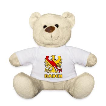 Beautiful bathing in the south - Teddy Bear - white - Front