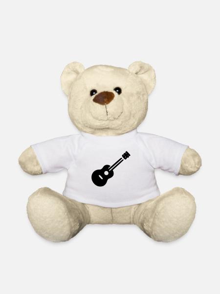 Gitarre - Teddy - Weiß