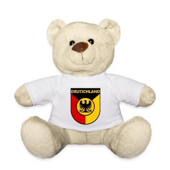Die Farben aus Deutschland - Teddy - Weiß - Vorne