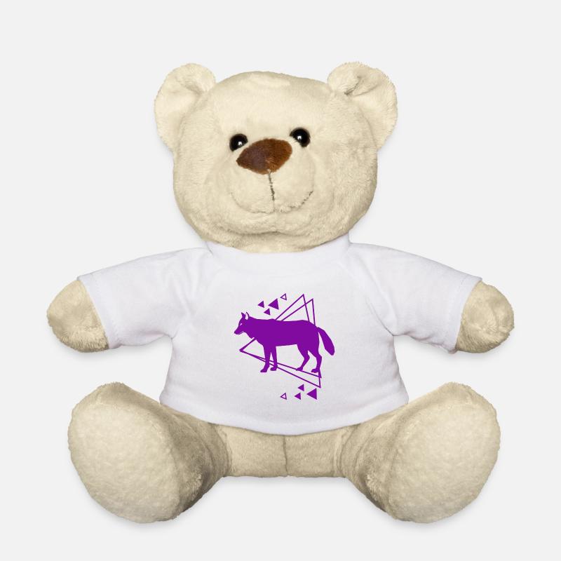 Wolf - Tierfreund - Naturschutz - Teddy - Weiß