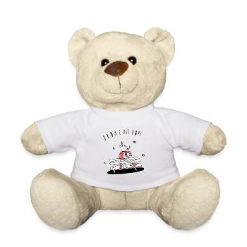 broketober - Teddy Bear - white - Front