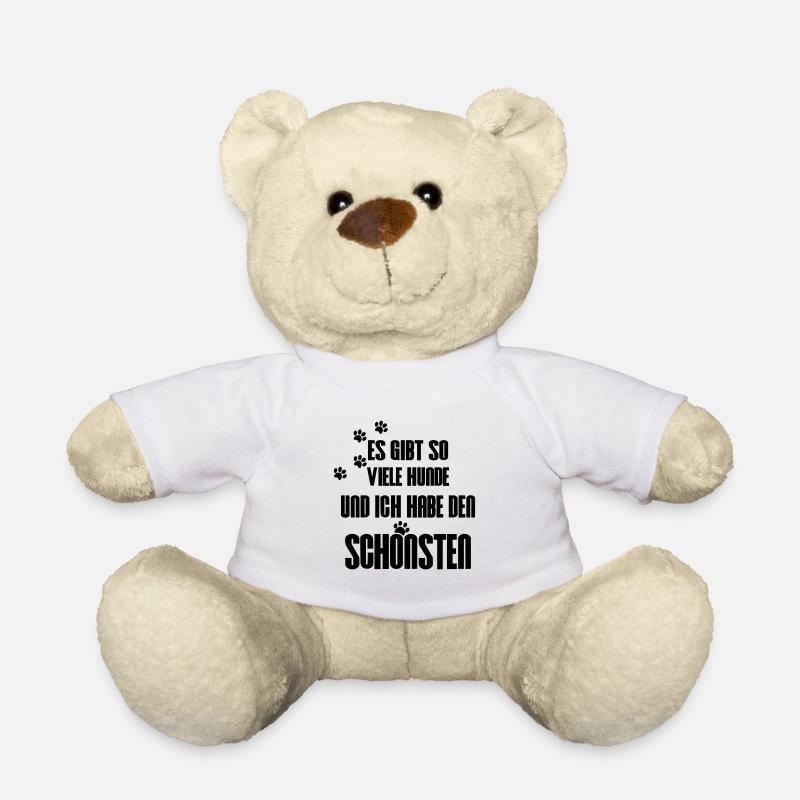 Hunde Pfoten - Teddy - Weiß