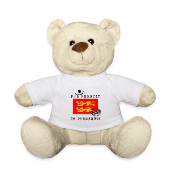 PUR PRODUIT DE NORMANDIE - Nounours - blanc - Devant