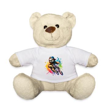 Drôle de paresse sur la conception du vélo BMX - Nounours - blanc - Devant