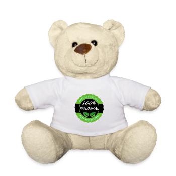 100% Bilogical Vegan - Teddy - Weiß - Vorne
