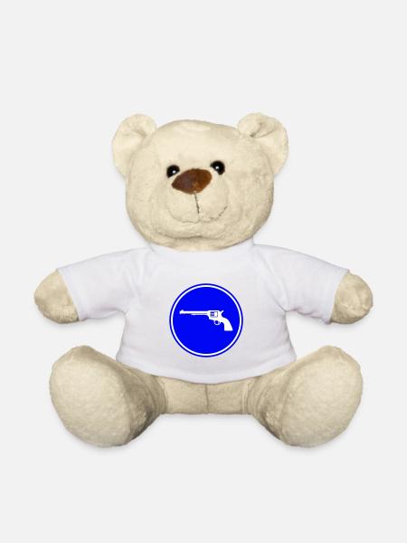waffe pistole - Teddy - Weiß