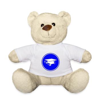 Casquette d’étudiant - Nounours - blanc - Devant