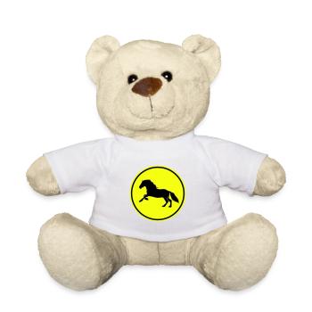 Pferd Horse icon - Teddy - Weiß - Vorne