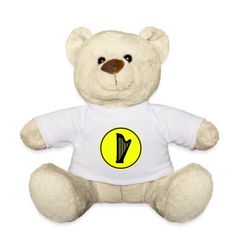 Symbole de la harpe - Nounours - blanc - Devant