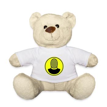 Fechten Maske - Teddy - Weiß - Vorne
