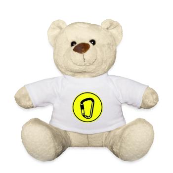 Mousquetons d’équipement d’escalade - Nounours - blanc - Devant